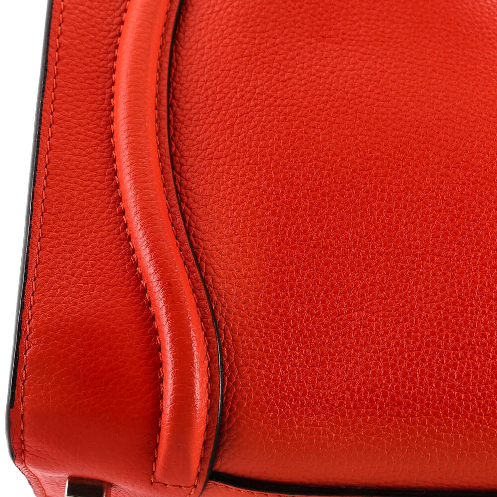 Celine Luggage Bag Grainy Leather Mini #239351C11B - Picture 6 of 8